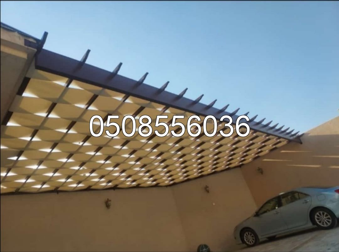 برجولات حديد مودرن للفلل | مضلات وسواتر الدمام