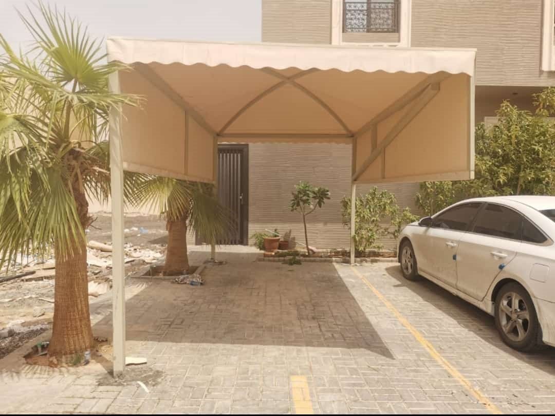 مظلات مواقف سيارات ساكو